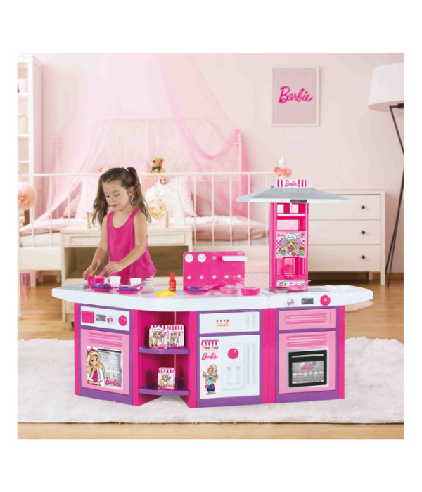 Barbie Large Kitchen Playset Island Hobbies International