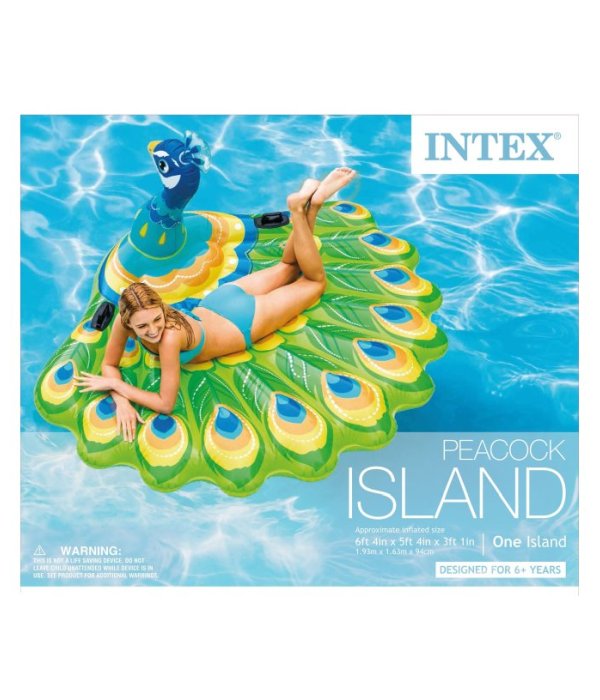 intex peacock island