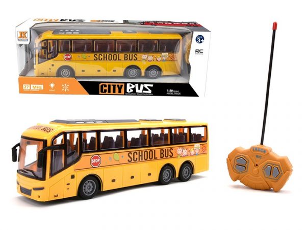 27MHZ 1:32 4CH R/C School Bus with