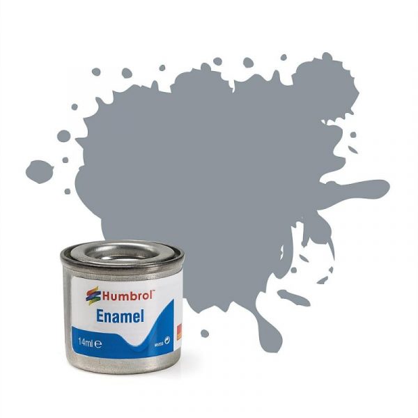 140 Gull Grey Matt - 14ml Enamel Paint